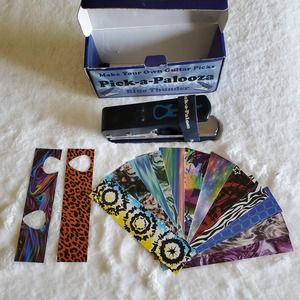 Pick A Palooza Blue Thunder Make Your Own Guitar Picks